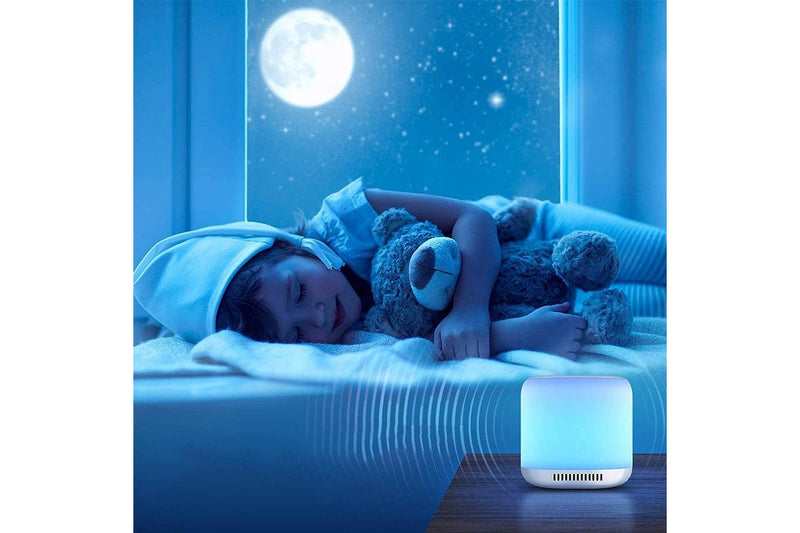 Portable White Noise Sound Machine for Baby Kids Adults Rechargeable Lullaby Machine with Night Light Sleeping Aid