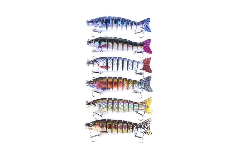 Multi Section Hard Baits For Fishing 12.7cm 18g Treble Hook