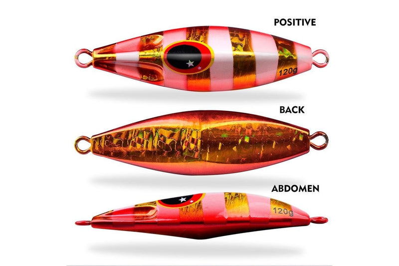 100g Slow Sinking Luminous Fishing Lure For Deep Sea Fishing