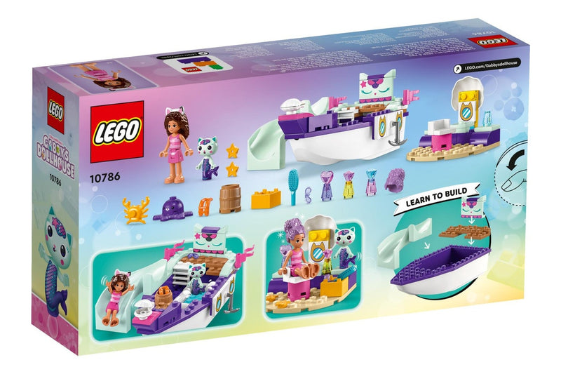 LEGO Gabby's Dollhouse: Gabby & MerCat's Ship & Spa - (10786)