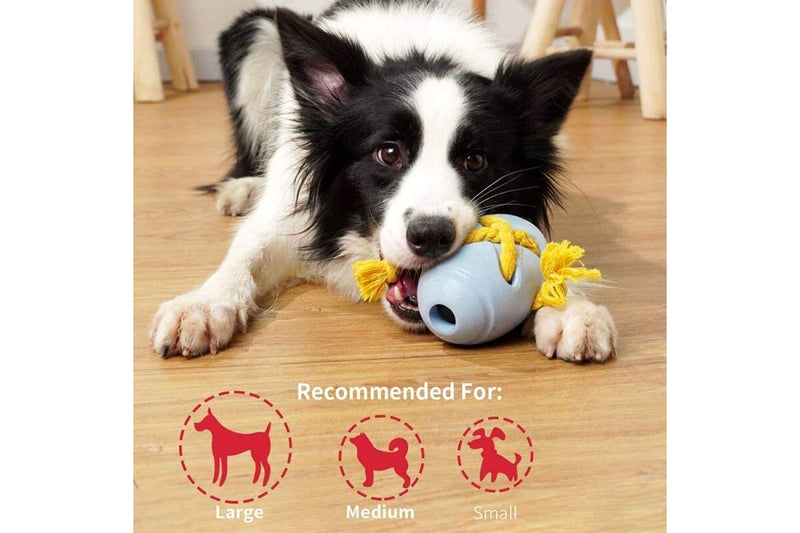 Lightweight Nontoxic Sturdy Rubber Teething Dog Chew Rope Toyfor Small Medium Large Dog