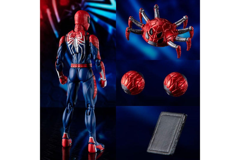 PS4 Spiderman Upgrade Suit Action Figure Toy Spider-Man PVC Collection Model