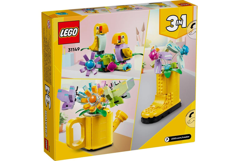 LEGO Creator: 3-In-1 - Flowers in Watering Can (31149)