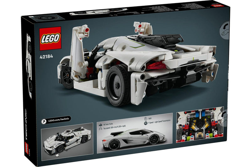 LEGO Technic: Koenigsegg Jesko Absolut White Hypercar - (42184)