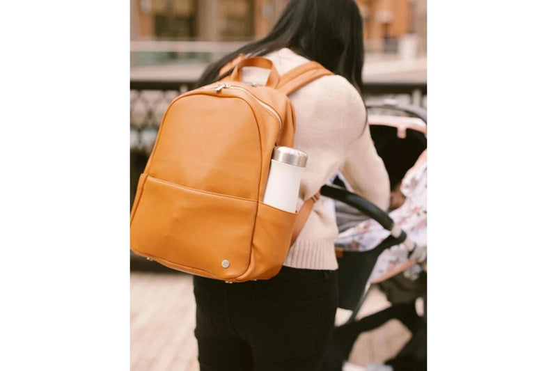 Little Unicorn: Nappy Bag Skyline Backpack - Cognac