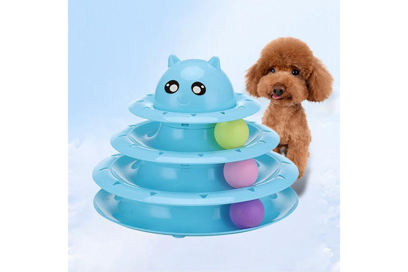 Three-Layer Dribbling Cat Carousel (assorted)