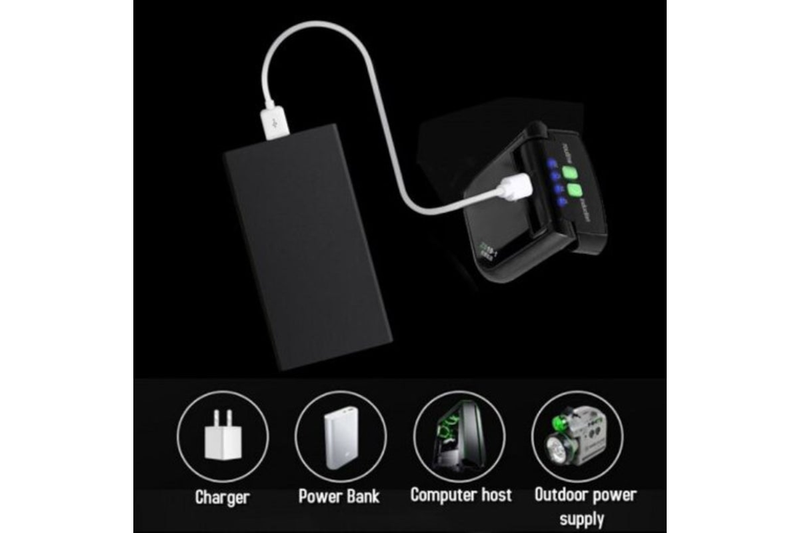 Usb Charging Induction Cap Light Waterproof Headlight Night Bule - Standard