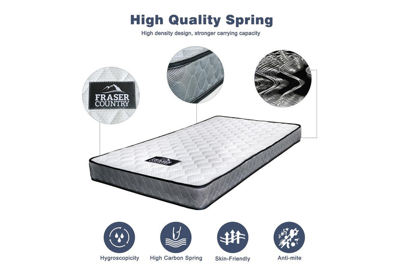 Fraser Country: Basic Bonnell Spring Mattress - King Single