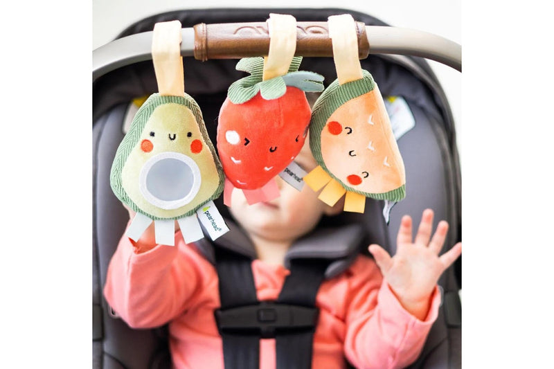 Pearhead: Stroller Toy Set of 3 - Fruit