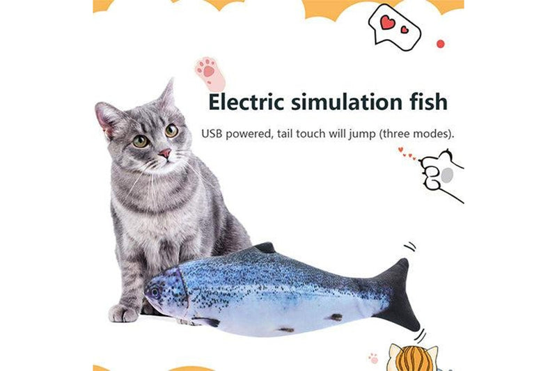 Electric Moving Fish Toy for Cats