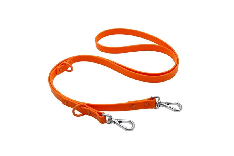 Double Head Waterproof Pvc Dog Leash