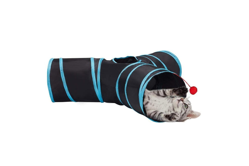 PETSWOL 3 Way Collapsible Cat Tunnel