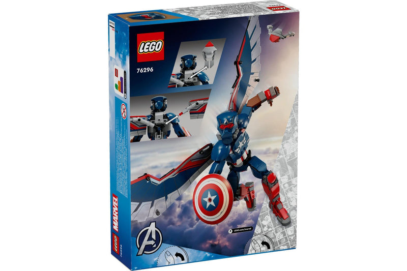 LEGO Marvel: New Captain America Construction Figure - (76296)