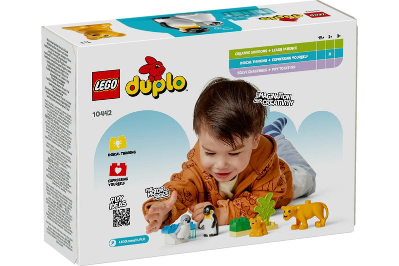 LEGO DUPLO: Wild Animal Families Penguins & Lions - (10442)