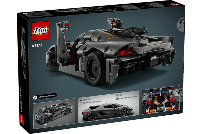 LEGO Technic: Koenigsegg Jesko Absolut Grey Hypercar - (42173)