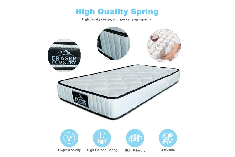 Fraser Country: Deluxe Pocket Spring Mattress - Single