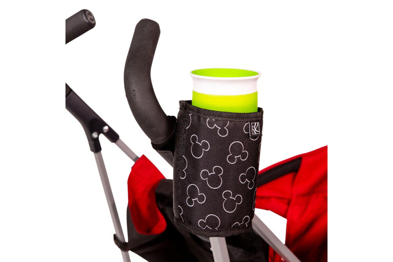 JL Childress: Disney Mickey Mouse Cup 'N Stuff Stroller Cup Holder - Black