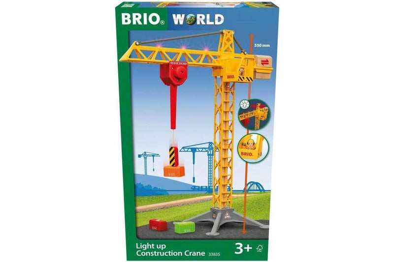 BRIO: World - Light Up Construction Crane