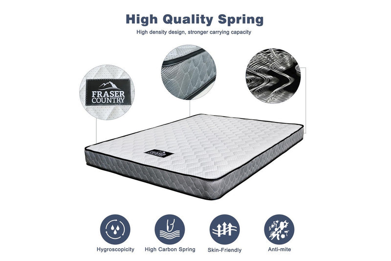 Fraser Country: Basic Bonnell Spring Mattress - Queen