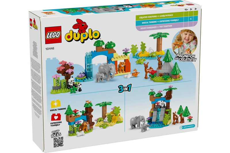 LEGO DUPLO: 3-In-1 Wild Animal Families - (10446)