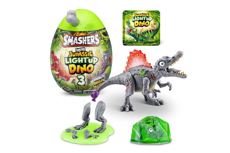 Zuru: Smashers - Mini Jurassic Light Up Dino Egg (Blind Box)