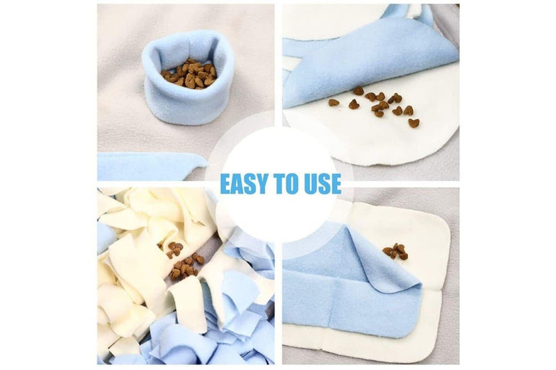 Durable Washable Nosework Snuffle Feeding Mat For Stress