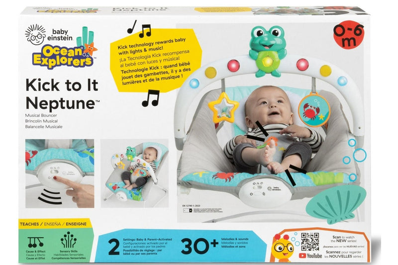 Baby Einstein: Ocean Explorers Kick to It Neptune Musical Bouncer