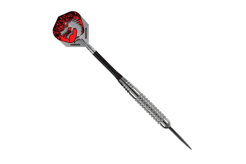 Harrows Silver Arrows Darts (Silver/Black/Red) (22g)