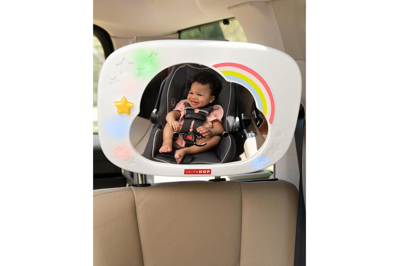 Skip Hop: Silver Lining Cloud Entertainment Car Mirror