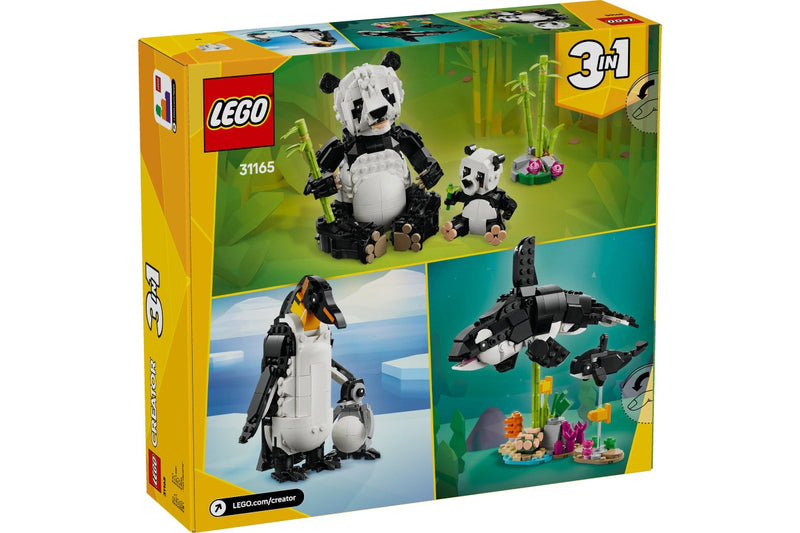 LEGO Creator: 3-In-1 Wild Animals Panda Family - (31165)