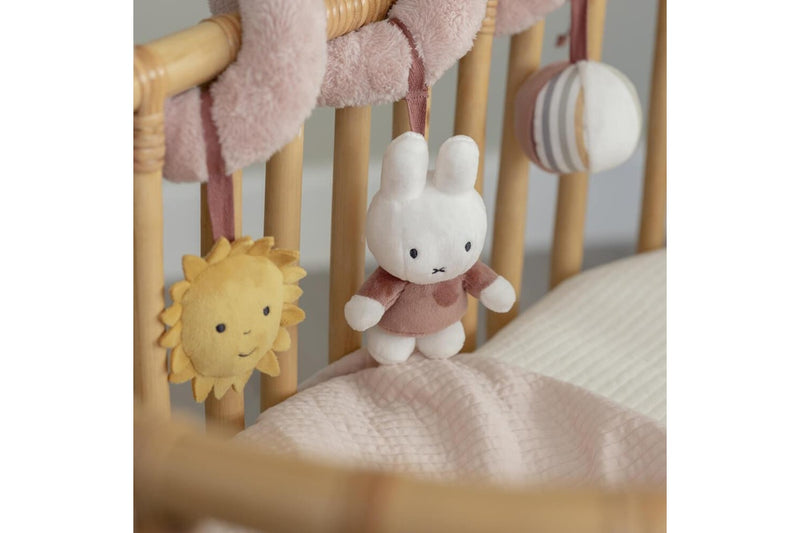 Miffy: Fluffy Spiral Toy - Pink