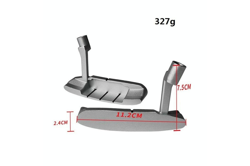 Children Sngle-Sided Golf Putter Head Zinc Alloy Practice Putter Head Silver