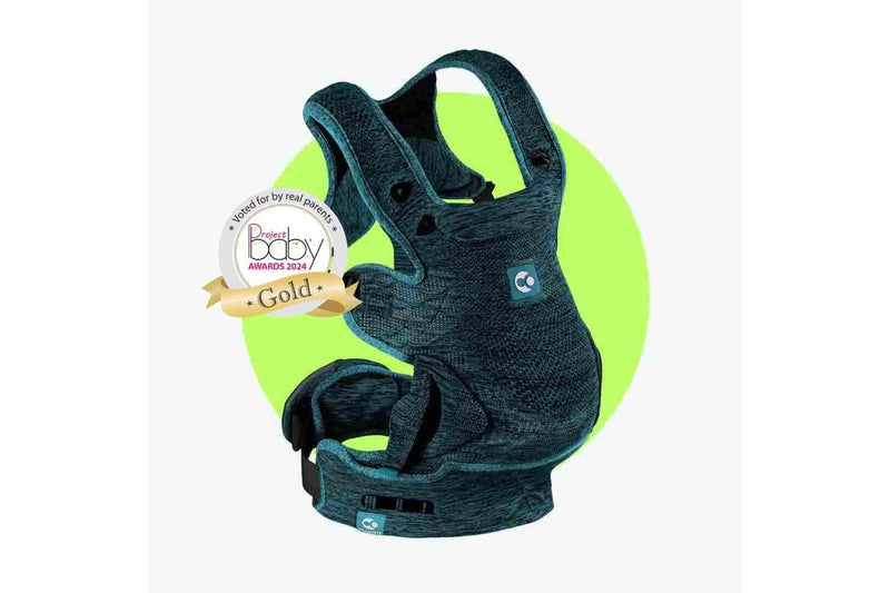 Carifit: Carifit+ Multi-Position Baby Carrier - Cool Green