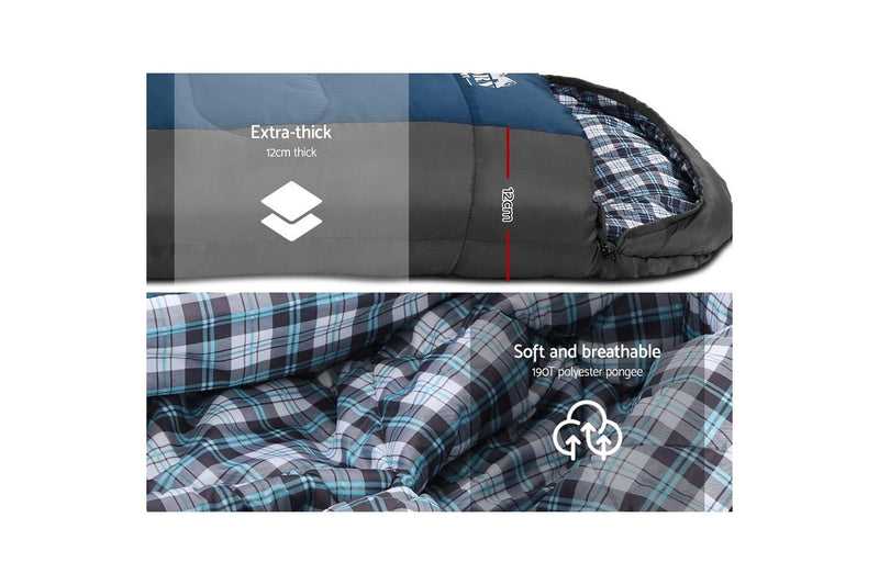 Weisshorn Single Sleeping Bag Navy