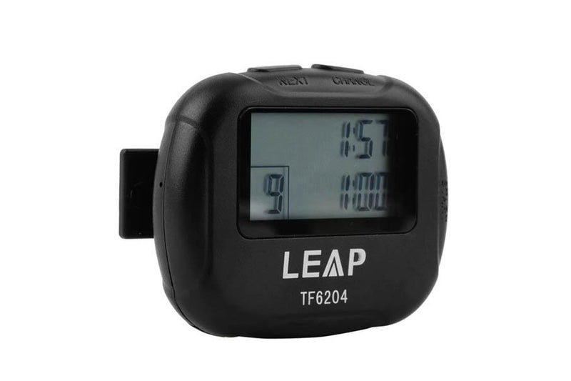 Tf6204 Interval Timer For Yoga Hiit Cardio Tabata With Lcd Black - Standard - Set Of 1