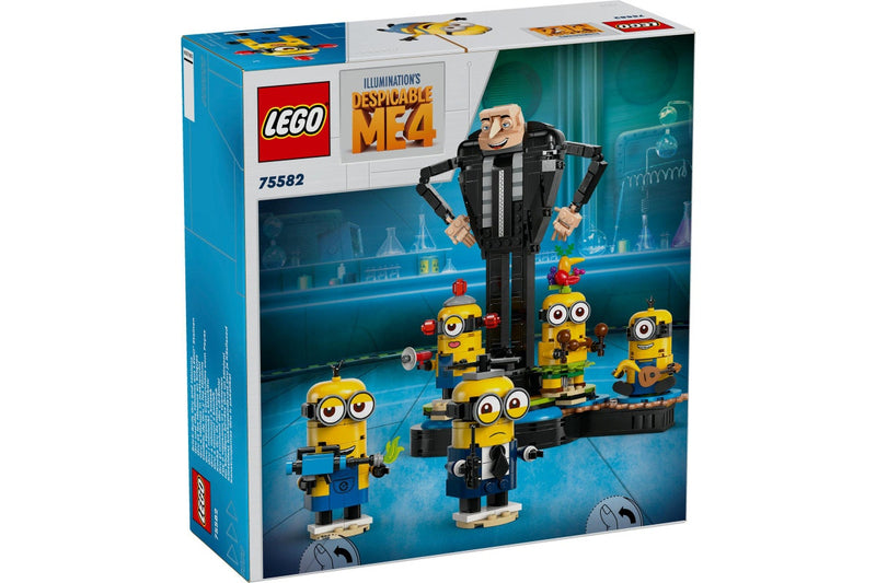 LEGO Despicable Me 4: Brick-Built Gru and Minions - (75582)