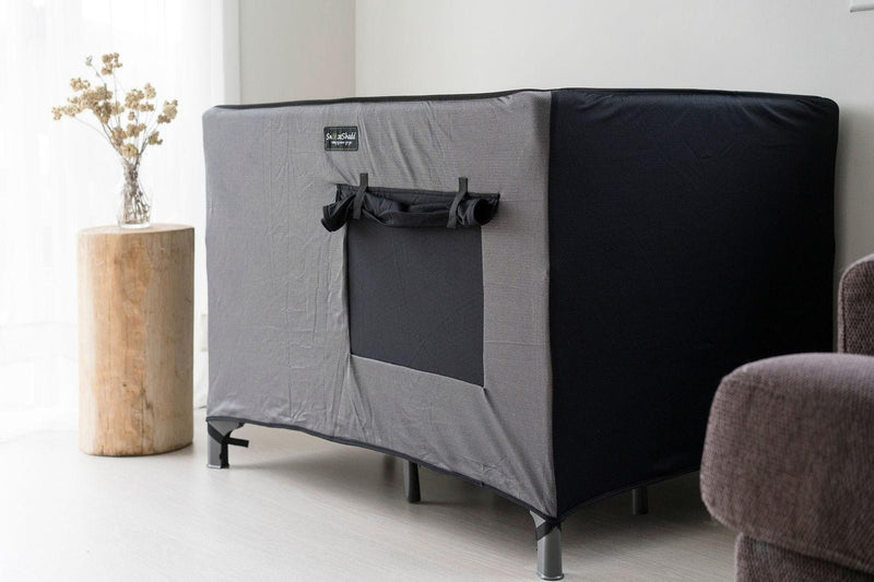 SnoozeShade: Travel Cot Blackout Cover