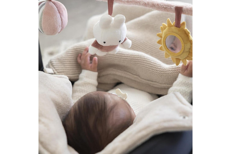 Miffy: Fluffy Car Seat Toy - Pink