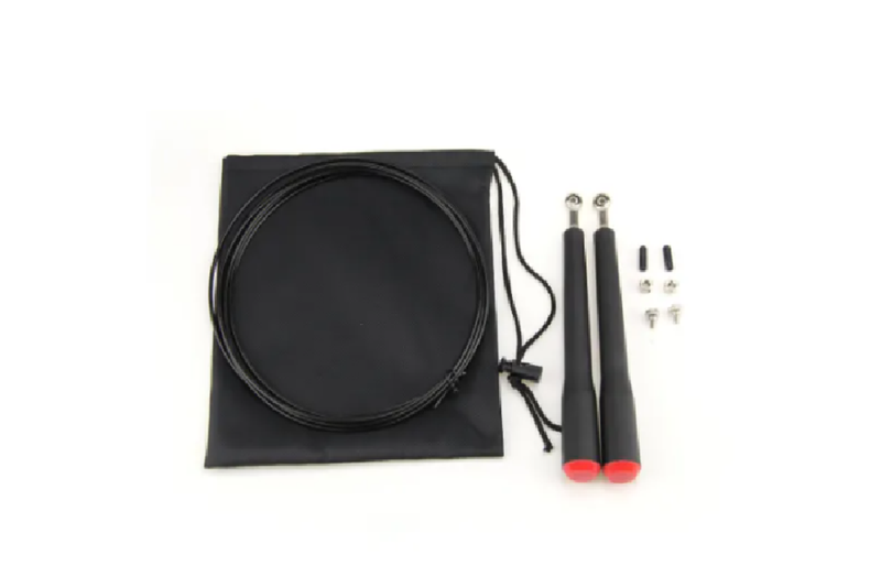 Plastic Skipping Rope Black - Standard - Set Of 1