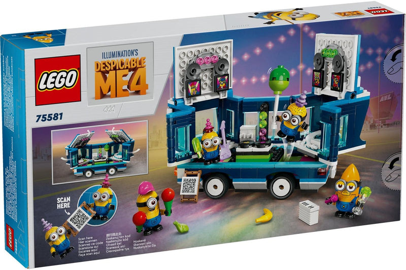 LEGO Despicable Me 4: Minions' Music Party Bus - (75581)