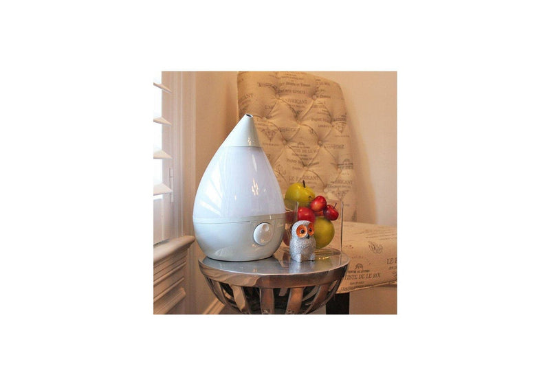 Crane: 4 in 1 Top Fill Drop Humidifier with Sound Machine - Grey