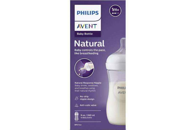 Avent: Natural Response Bottle - 260ml (Single)