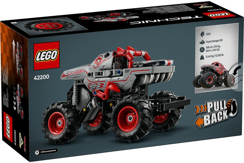 LEGO Technic: Monster Jam ThunderROARus Pull-Back - (42200)