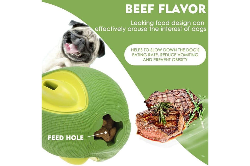 Durable Food Treat Dispenser Avocado Shape Dog Chew Toy For Aggressive Chewers