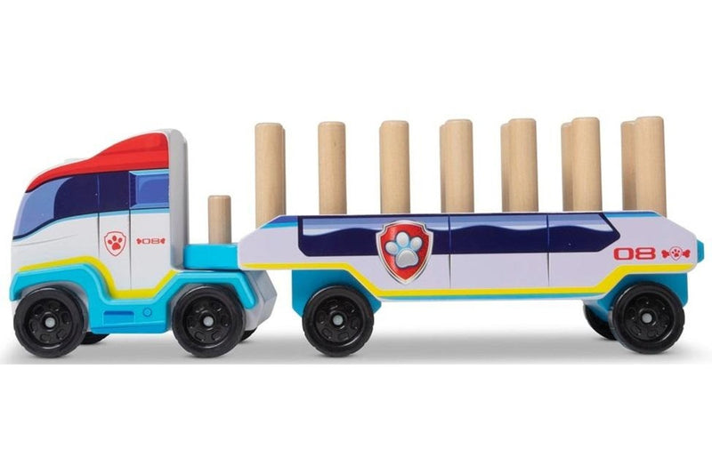 Melissa & Doug: Paw Patrol - Wooden ABC Block Truck