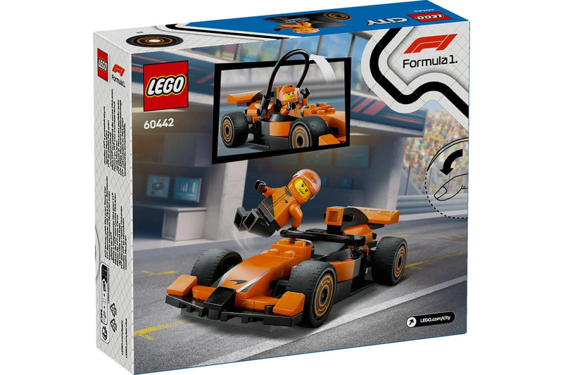 LEGO City: F1 Driver with McLaren Race Car Mini Vehicle - (60442)