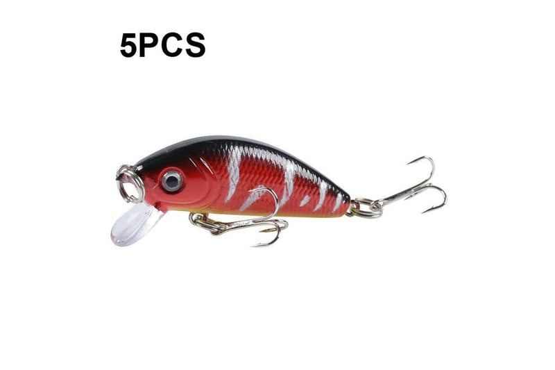 Pack Of 5 5cm 3.6g Bionic Mino Hard Lures