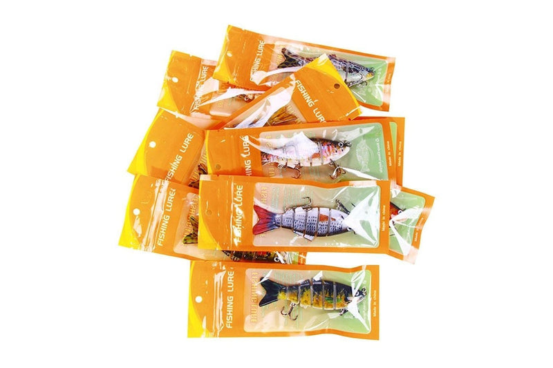 10cm 18g Multi Segment Fish Bionic Lure For Submerged Fishing