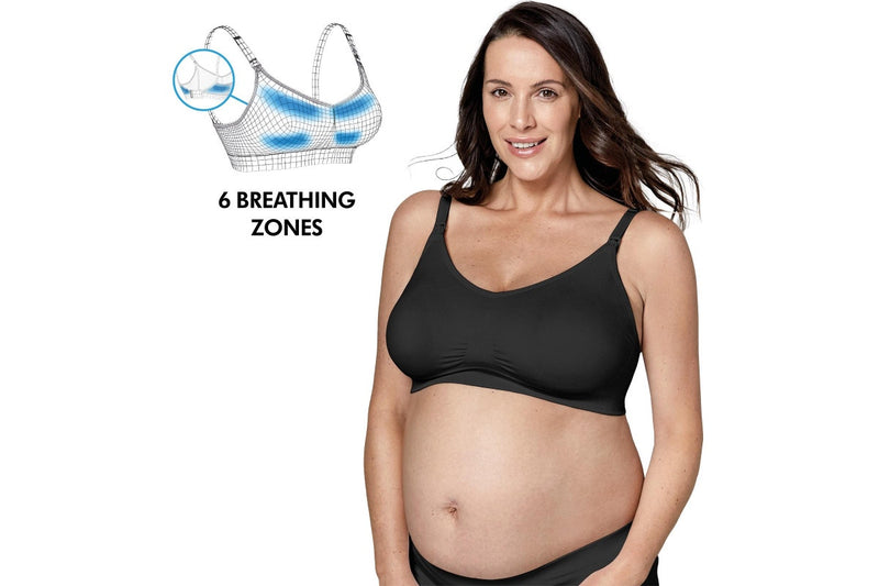 Medela: Keep Cool Ultra Maternity/Nursing Bra - Black (XL)