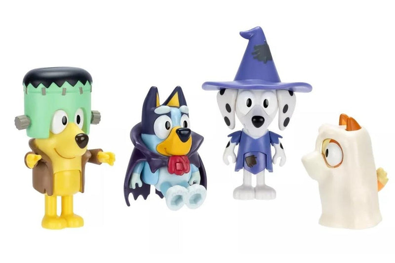 Bluey: Figure 4-Pack - Halloween